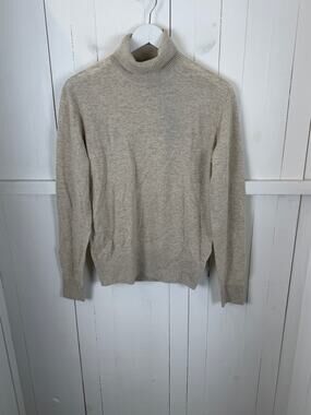 Buck Mason Cashmere Cream Pullover Sweater NWT One Size Men